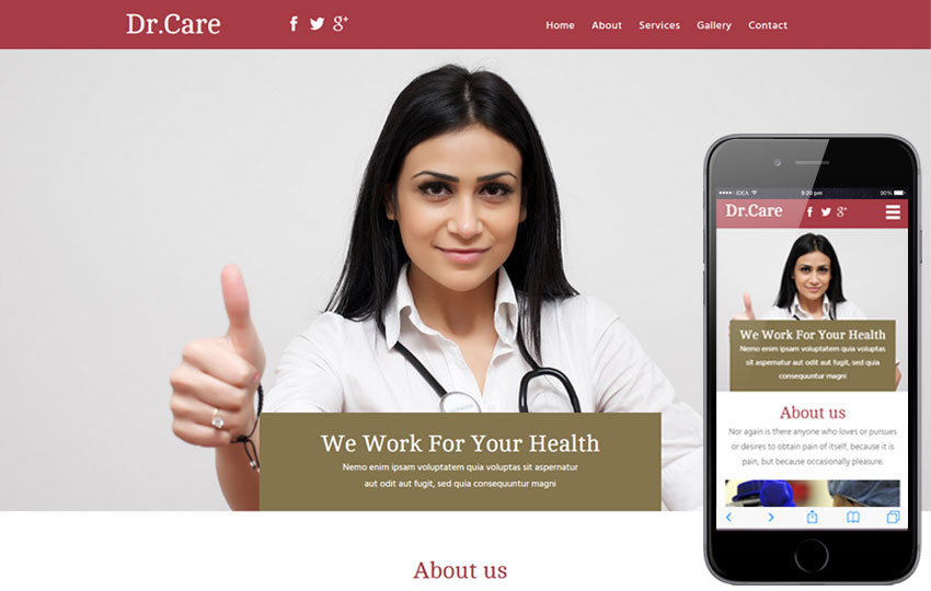 sağlık kuruluşu doktor hekimlik aile hekimi ücretsiz web site seo teması