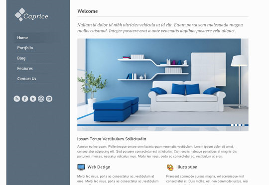 Ücretsiz Kurumsal html5 css3 Web Site Tema Şablonu İndir